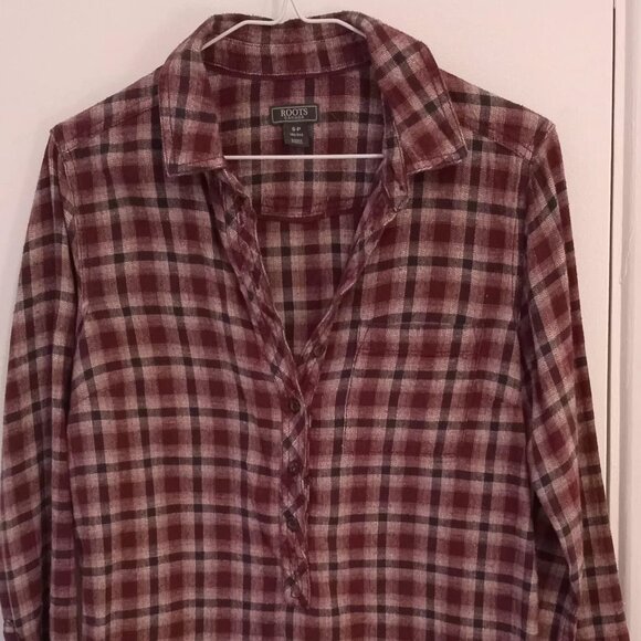 Roots Plaid Shirt - Picture 1 of 7